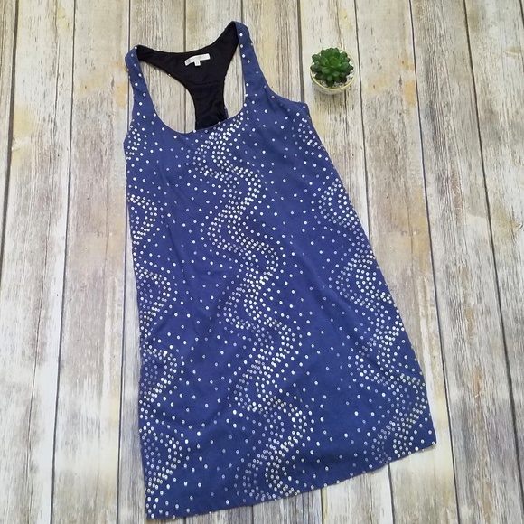 Matty M Sequin Racerback Tunic/Dress - Picture 1 of 4